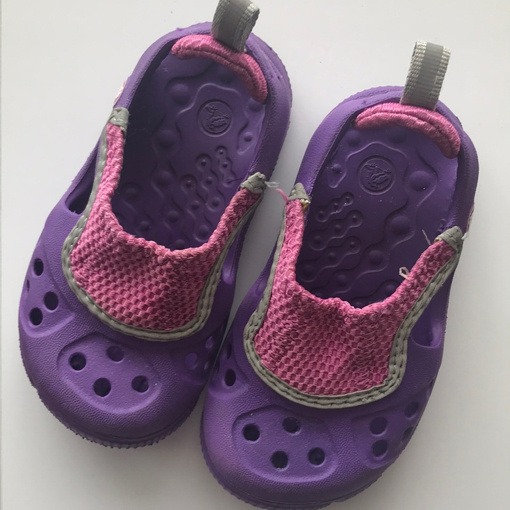 Cute purple CROCS